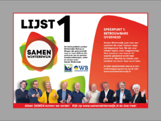 In de krant: Speerpunt 1